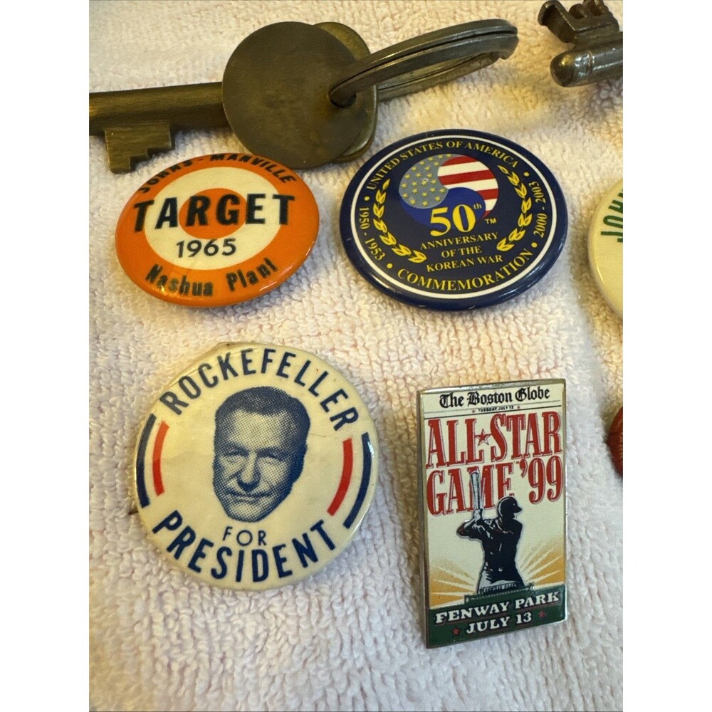 Vintage Collection Of Pins (11 Items)